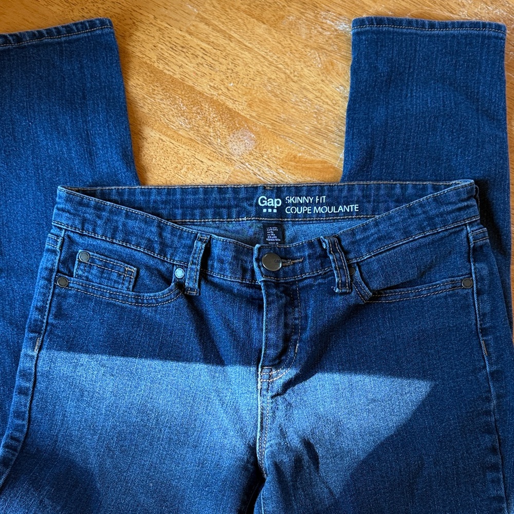 GAP Women's Skinny Jeans - Deep Indigo